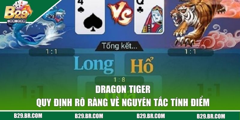Dragon Tiger quy định rõ ràng về nguyên tắc tính điểm